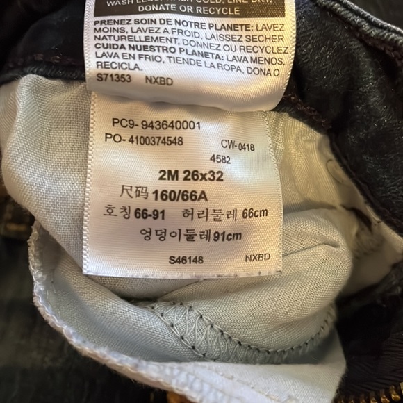 Signature Levi strauss & co modern bootcut sz 2 (26x32) - Picture 4 of 6